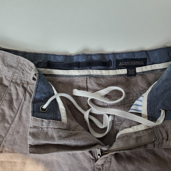 Banana Republic Dark Beige Ladies Pant - Picture 5 of 6